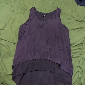 Dark purple tank